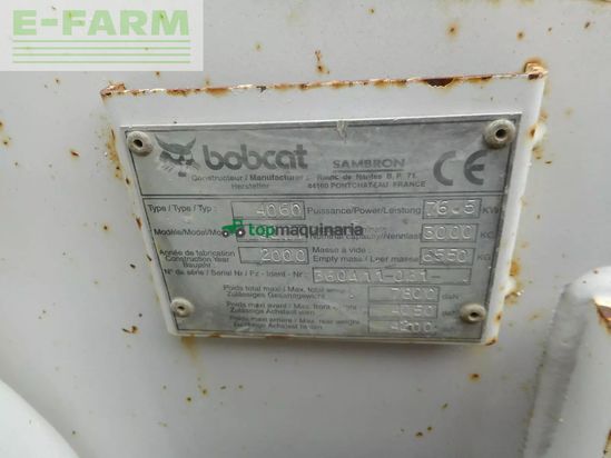 Telescopica - Bobcat - 3071 mit hydr. sw + gabel + schaufel
