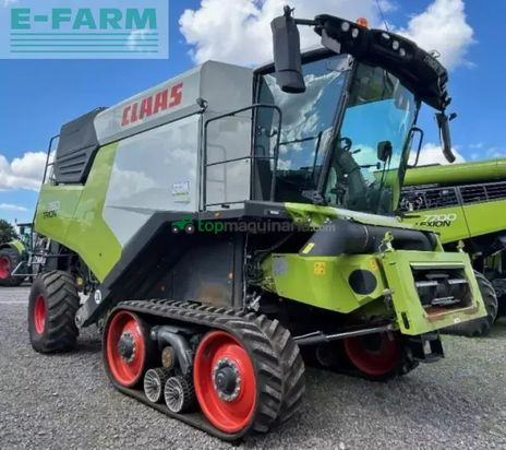 Cosechadora de Cereal - Claas - trion 750 terra trac