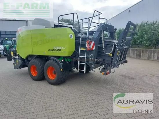 Empacadora gigant - Claas - quadrant 5300 evolution fc tandem