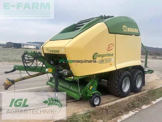 Empacadora gigant - Krone - comprima cv 150 xc x-treme