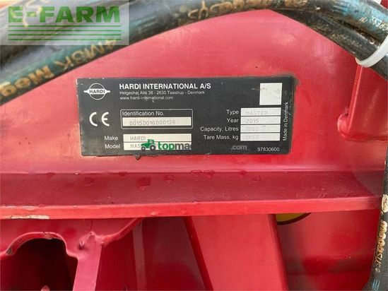 Atomizador - Hardi - master plus 1500