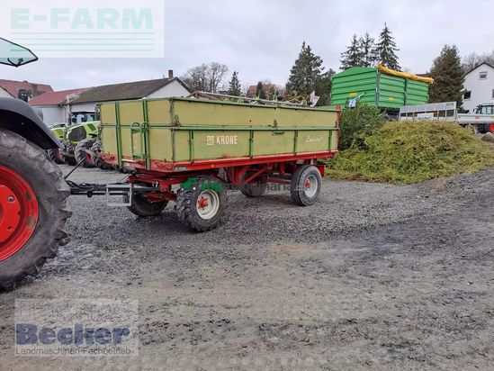 Remolqu agrícola - Krone - 2 achs - 3 seiten
