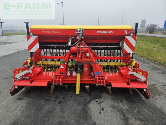 Combinado de siembra - Pöttinger - lion 3002 + vitasem 302a