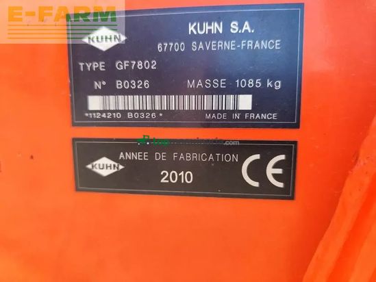 Henificador - Kuhn - gf 7802