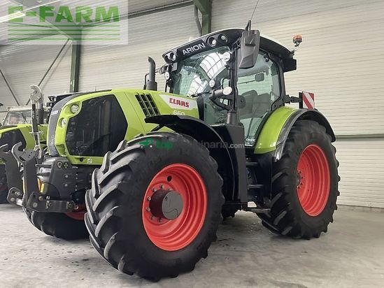 Tractor agrícola - Claas - arion 660 cmatic - st v first