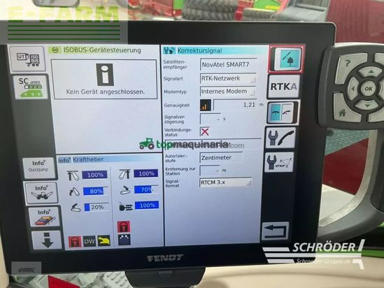 Tractor agrícola - Fendt - 828 vario s4 profi plus