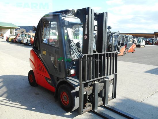Elevadora - Linde - h30d-02 evo triplex 4,65m + ss + kabine