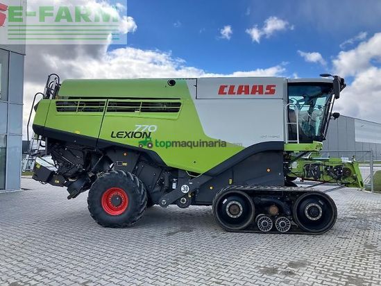 Cosechadora de Cereal - Claas - lexion 770 tt + v1200