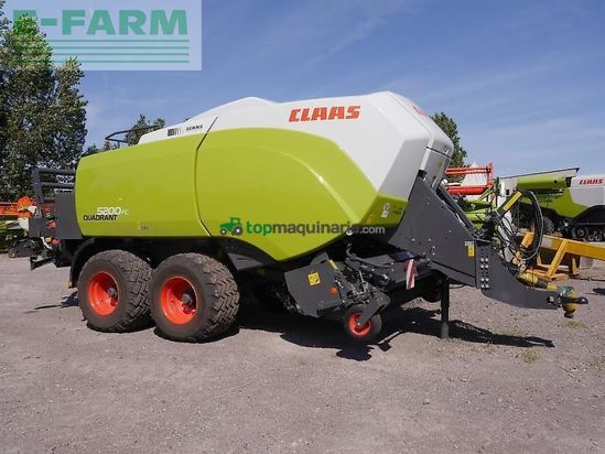 Empacadora gigant - Claas - quadrant 5200 fc