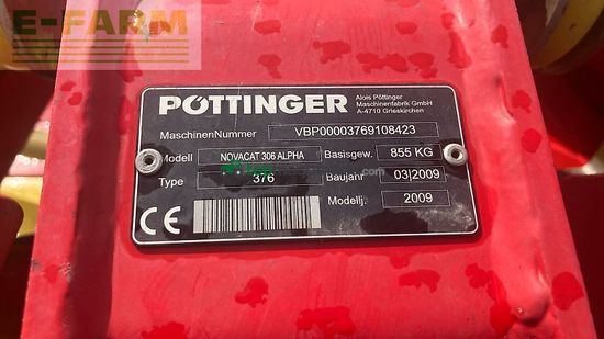 Cortacésped manual - Pöttinger - novacat 306 alpha