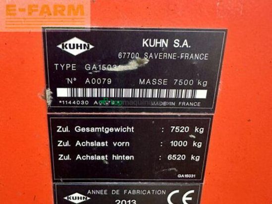 Henificador - Kuhn - ga 15031