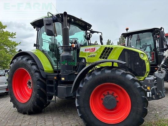 Tractor agrícola - Claas - arion 660 cmatic cis+