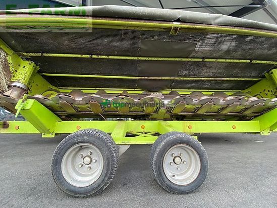 Cabezal - Claas - direct disc 520 contour mit transportwagen