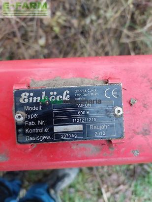 Cultivador - Einböck - taifun 600 fz