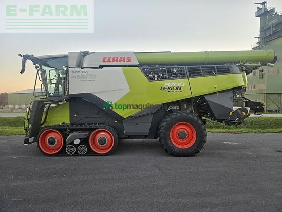 Cosechadora de Cereal - Claas - lexion 8700 terra trac