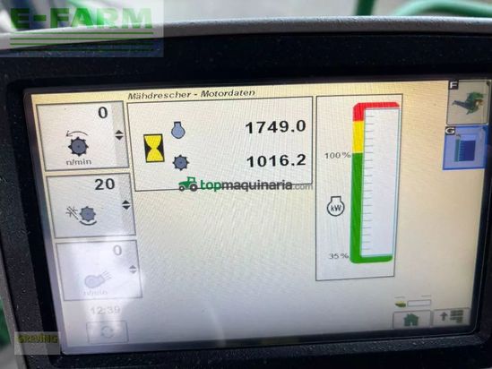 Cosechadora de Cereal - John Deere - w540c + 618 schneidwerk