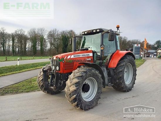 Tractor agrícola - Massey Ferguson - mf 7480