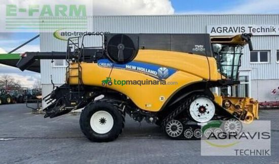 Cosechadora de Cereal - New Holland - cr 8.90 raupe