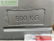 Esparcidor -  - frontgewicht 800 kg