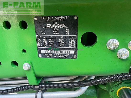 Tractor agrícola - John Deere - 6r250