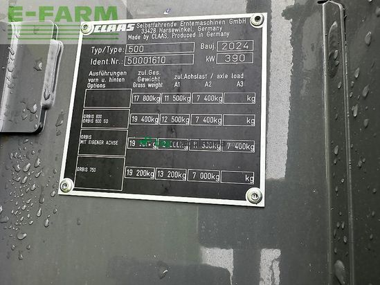 Cosechadora de Cereal - Claas - jaguar 860