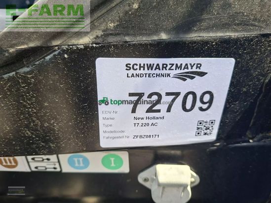 Tractor agrícola - New Holland - t7.220 auto command