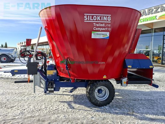 Remolqu esparcidor - Siloking - kompakt 10m³