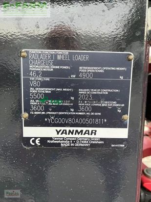 Minicargadora - Yanmar - v80/5-ato