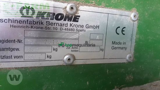 Empacadora gigant - Krone - comprima f 155