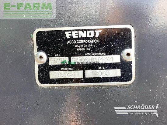 Empacadora gigant - Fendt - 1290 s