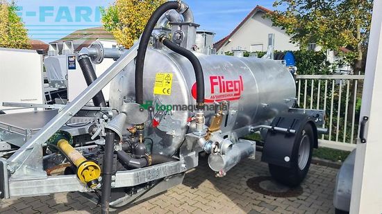 Cuba de purin - Fliegl - wfw 4000 einachs wasserfasswagen