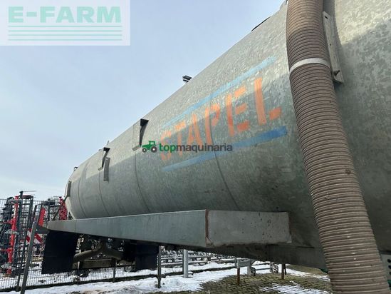 Remolqu agrícola - Bergmann - htw 65 + stapel gülleaufbau vt 27