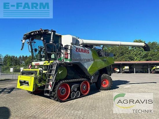 Cosechadora de Cereal - Claas - trion 740 terra trac