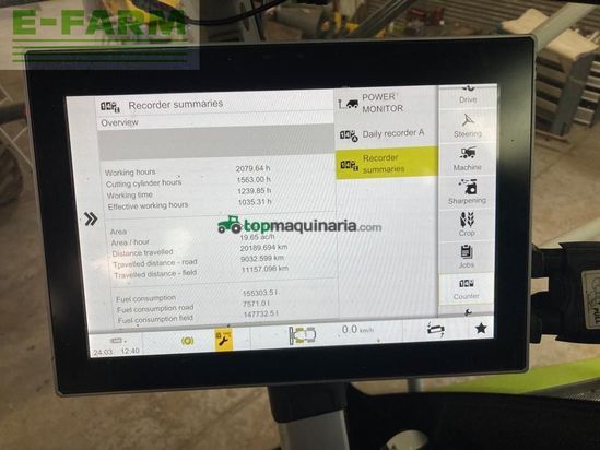 Cosechadora de Cereal - Claas - JAGUAR 990 4WD