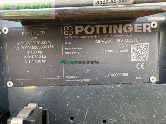 Empacadora gigant - Pöttinger - impress 125 f master