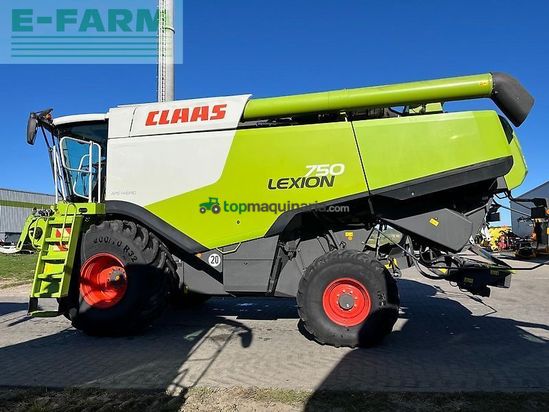 Cosechadora de Cereal - Claas - lexion 750