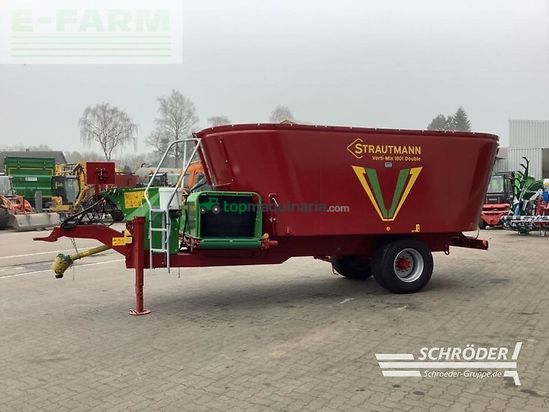 Remolqu esparcidor - Strautmann - verti mix 1801 double
