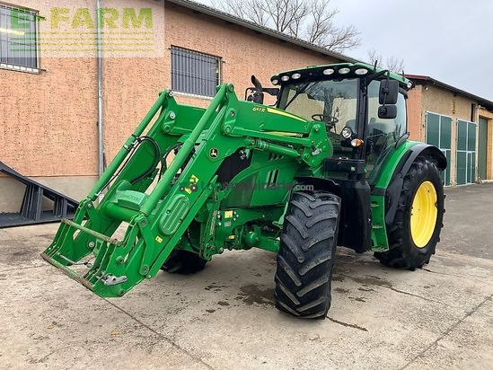 Tractor agrícola - John Deere - 6135r + fl 643r