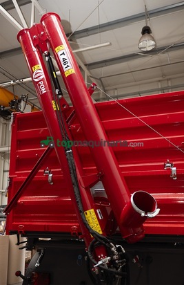 Sinfin hidráulico POM T-461  para remolque 5,4m largo .
