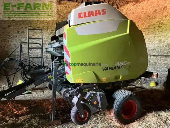 Empacadora gigant - Claas - variant 485 rc