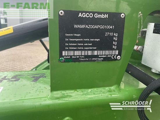 Cortacésped manual - Fendt - slicer 991 tl-kc