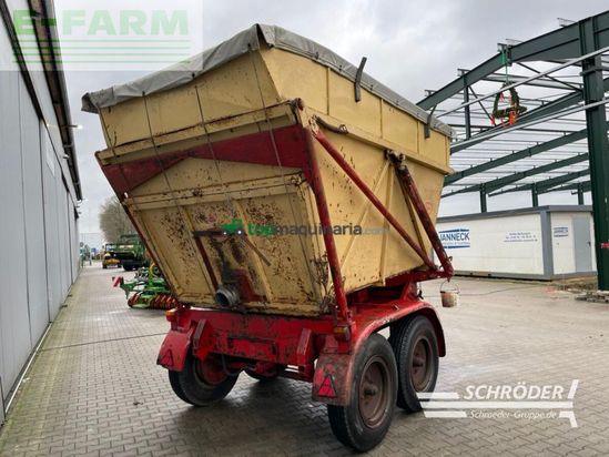 Remolqu agrícola -  - hochkippwagen