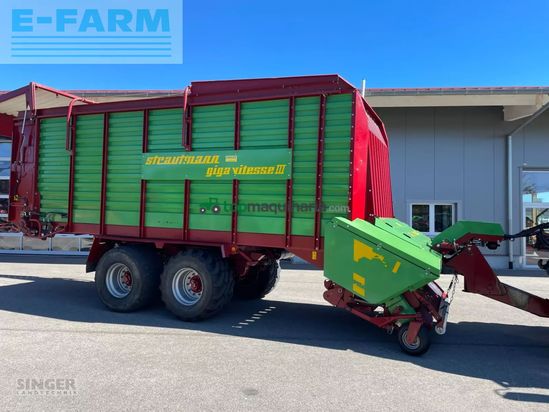 Remolqu agrícola - Strautmann - giga-vitesse iii rotor, dl, lenkachse