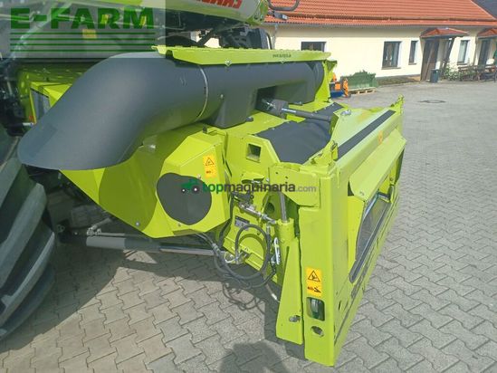 Cosechadora de Cereal - Claas - trion 750 montana + v 770