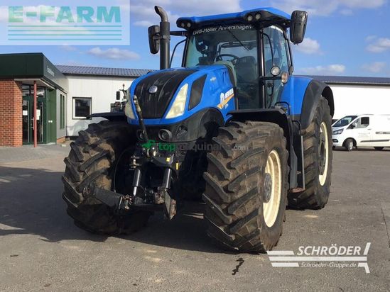 Tractor agrícola - New Holland - t 7.315 ac | gps | radgewichte