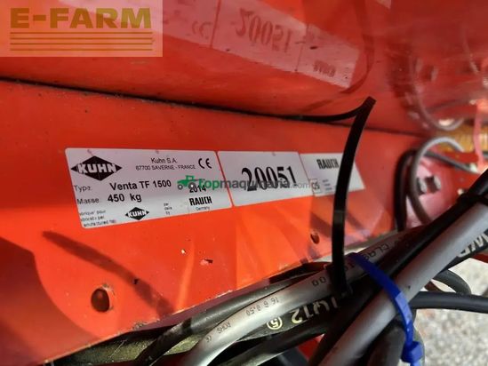 Sembradora monograno mecanica - Kuhn - maxima 12 række