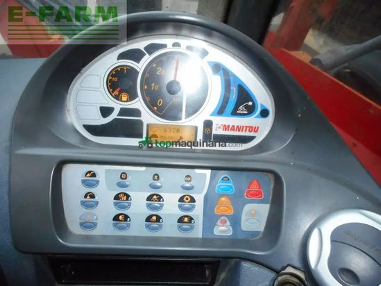 Telescopica - Manitou - mt1440 ( 14m 4t ) arbeitskorb + gabel