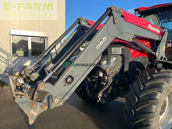 Tractor agrícola - Case IH - maxxum 150 cvx, quicke q66 frontlader