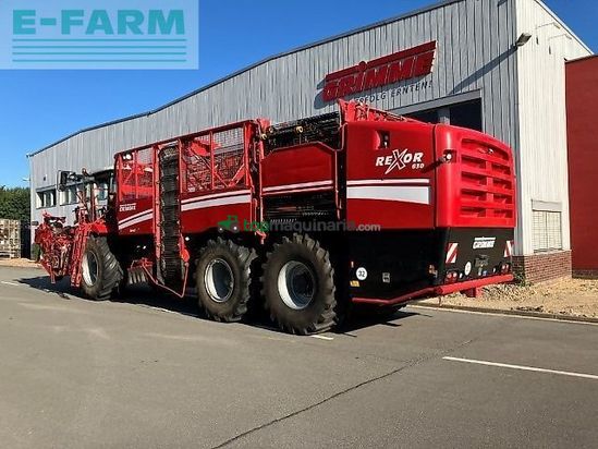 Cosechadora de Cereal - Grimme - rexor 630 rüttelschar multiwelle