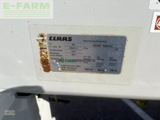 Rastrillo - Claas - liner 1250